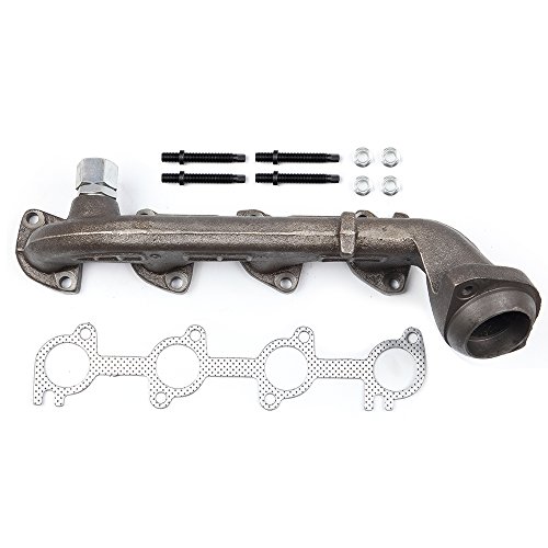 Exhaust Manifold and Gasket Kit, ECCPP Driver Left Automotive Replacement Exhaust Manifolds Stainless Steel for Ford E-150 E-250 F-350 5.4L - Thumbnail 3