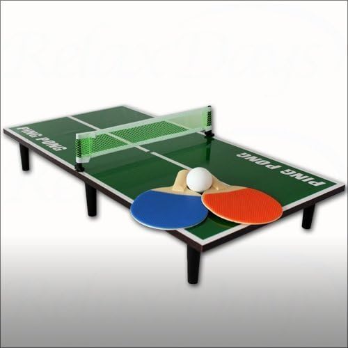 Mini TableTop Table Tennis Game Ideal Christmas Gift Set Anyone For