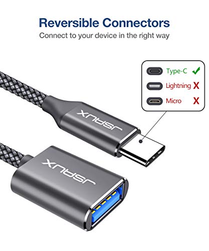 2 Adapter+JSAUX+Aluminum+Compatible+Macbook