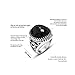 OAKKY 316l Stainless Steel Classical Exquisite Animal Pattern Black Agate Rings Size 10