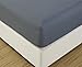 Mellanni Queen Fitted Sheet - Iconic Collection Bedding Sheets with up to 16 inch Deep Pocket - Soft & Cooling - Fade & Stain Resistant - 1 PC (Queen, Gray)