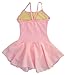 Dancina Girls Skirted Leotard Camisole Dress Ballet Dance Full Front Lining