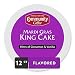 Community Coffee Mardi Gras King Cake Flavored Medium Roast Single Serve 12 Ct Box, Compatible with Keurig 2.0 K Cup Brewers, Medium Full Body Hints of Cinnamon and Vanilla, 100% Arabica Coffee Beans primary