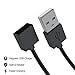 Magnetic Charger USB Cable - 2.6 Ft Cord (2 Pack)