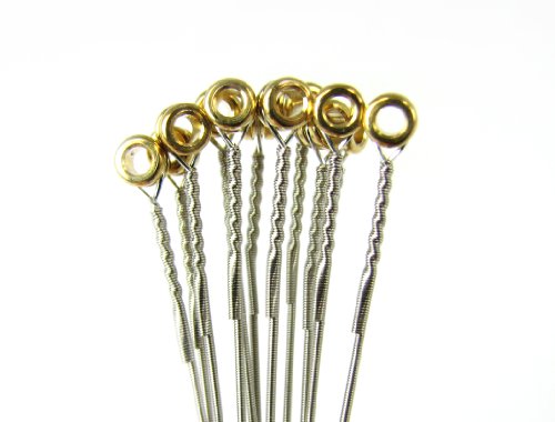 12-pack 30ga. (.030") Nickel-Wound Electric Guitar Strings - Made in the USA!