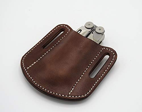 Leatherman Multitool Leather Sheath Case Fits Wave Model Tool-Brown - Thumbnail 3