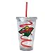 NHL Minnesota Wild Tumbler with Swirl Straw, 16-ounce