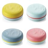 DOGOO Portable Mini Shoes Polisher Macarons Shape ,4 Pack