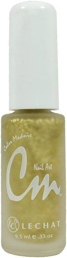 Cm Nail Art Color Madnic - Gold Glitter