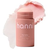 HANNI Fatty Body Moisturizer Stick with Fatty Acids, Travel Size Friendly Solid Lotion for Plumping and Hydration, Fragrance-Free and Safe for Sensitive Skin, 2.5 oz