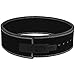 DEFY 10MM Weight Lifting Power Cowhide Leather Lever Belt Gym Training Bodybuilding New