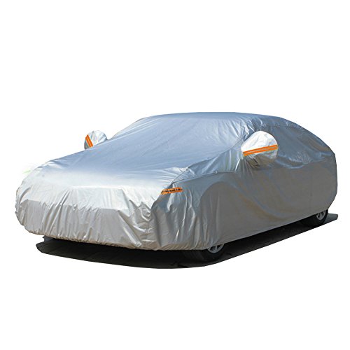 Kayme Three Layers Waterproof All Weather Car Covers Cotton Thicker For Automobiles Indoor Outdoor Mecreds Benz W212 Chrysle 300 Audi S8 3XXL (194