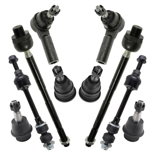 TRQ Front Steering & Suspension Kit Compatible with 2012 Ram 1500