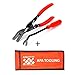 AFA Tooling (2 Pcs) Clip Plier Set and Fastener Remover- The Most Essential Push Pin Removal Tool
