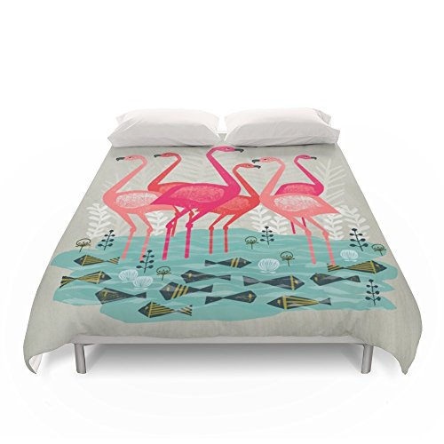 Society6 Flamingos By Andrea Lauren Duvet Covers Queen: 88