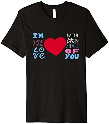 Mens Shape Of You Music Song Fan-Shirt T-Shirt Large Black
