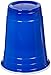 Amazon Basics 16-Ounce Disposable Plastic Cups, Blue - Pack of 240