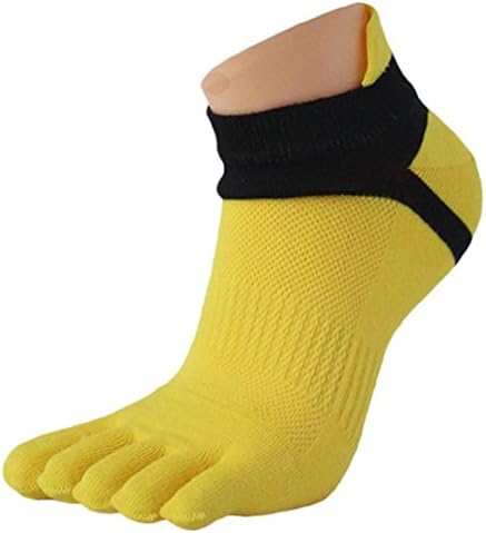 Clearance!Men Mesh Meias Sports Running Five Finger Toe Socks Funny Sports Socks