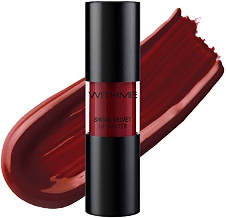 WITHME Signal Velvet Lip Master (Mad Signal) [K-beauty] A lightweight lip stain with a revolutionary formula for ultra-matte, high impact color and a lightweight, naked-lip feel.