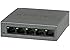 NETGEAR GS305 5-Port Gigabit Ethernet Home Switch | Desktop | Internet Splitter| Sturdy Metal | Fanless | Plug-and-Play | Unmanaged