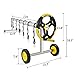 VINGLI Pool Reel Set 21 Feet Aluminum Inground Swimming Pool Solar Cover Blanket Reel Roller