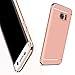 For Galaxy S6 Edge Plus Case,JOBSS Hybrid Luxury Shockproof Armor Back Ultra-thin Case Cover Removable case for Samsung Galaxy S6 Edge Plus Rose Gold