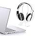 AmoVee Acrylic Headphone Stand Display Headphone Holder Headphone Hanger Headset Hanger Support – Suitable for All Headphone Sizes – (Transparent)thumb 3