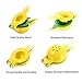 Lemon Squeezer - Kaitsy Premium Quality Metal Citrus Squeezer 2-in-1 Lemon Juicer / Lime Squeezer