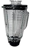 Blendin 5 Cups/40 Ounce Square Glass Jar Assembly