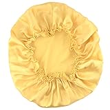 Night Cap Silk Sleep Cap Head Cover Bonnet for Hair Beauty Care Large Size fit Most