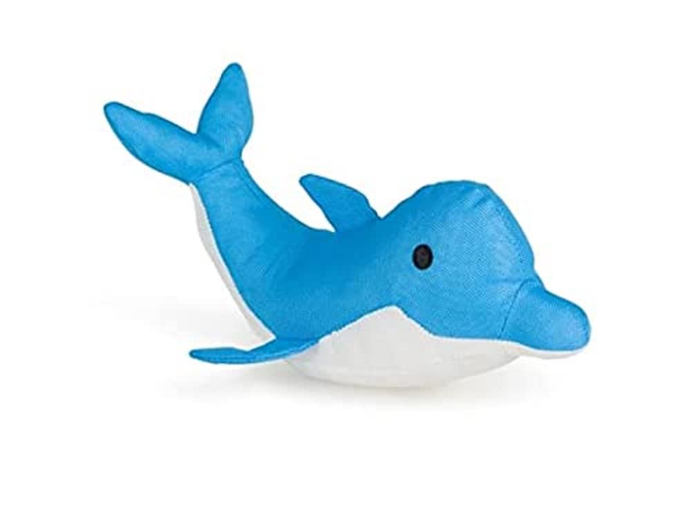 Petface Planet Devi Dolphin Eco Friendly Plush Dog Toy