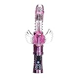 Ingdy(TM) Endless Pleasure Thrusting Swan vi-brat-or, 32 Function Clitoral Stimulator G S-p-o-t Massager Silence Rabbit vi-brat-or S-e-x toys