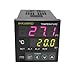 Inkbird Universal Dual Digital PID Temperature Controller + K Sensor Probe + 25A SSR Solid State Relay for Home Brew Hatch Aquarium Freezer ECT