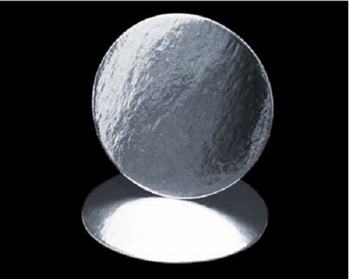 10" Silver Round Coated Cakeboard, 6 ct.
