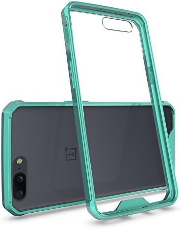 Oneplus 5 case, Weclun [Armor Series] Reinforced Transparent Clear Hard Acrylic Back Soft TPU Bumper Shock Absorption Hybrid Protective for OnePlus5