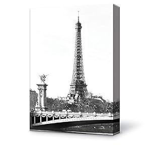 SIGNFORD Canvas Wall Art Eiffel Tower Canvas Painting...