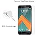 HTC 10 Screen Protector [2-Pack],Rapidest [Bubble-Free][HD-Clear][Anti-Scratch][Anti-Glare][Anti-Fingerprint] Premium Tempered Glass Screen Protector for HTC 10