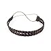 MERRYLIGHT Hair Braids Elastic Hairband Braid Hairband Braid Hairband(Dark Brown-4)
