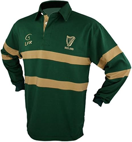 Malham Men's Irish Harp Rugby Shirt
