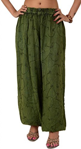 sns yoga women's rayon casual harem / yoga pant / pajama (green)
