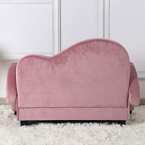 Kid Sofa Couch,2Seater Kid Upholstered Chair with Storage,with Luxury
