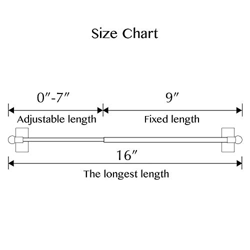 Curtain Rods for Metal Doors MultiUse Curtain Rods for Small