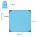 LITAUS Outdoor Picnic Beach Blanket Stakes, Waterproof Camping Trap Beach,Camping,Traveling Hiking,Pocket blanket Corner Pockets, Loops Bag