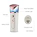 BestFire Nano Ionic Facial Steamer Portable Handy Nano Moisture Sprayer Cool Mist Facial Mister with Power Bank USB Rechargeable Mini Beauty Skin Care Instrument