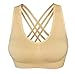 Cabales Women's Seamless Wireless Comfort Workout Sports Bra Low-Impact Activity Sleep Bras