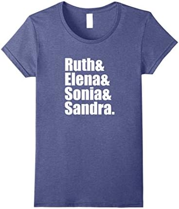 Womens Supreme Court Female Justices T-Shirt Large Heather Blue