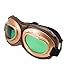 elope Gold Aviator Goggles Standard