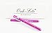 Penlight (Purple) Oak-Lite's Nurse Penlight (2 Pack and AAA Batteries Included) with Pupil Gauge and Pocket Clip. Perfect 2018 Gift for Doctors EMTs and Nursing Students