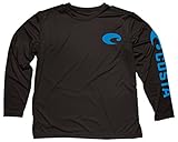 Costa Technical Core Black Medium LS Shirt