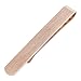 HAWSON 2 inch Tie Bar Clips for Men Rose Gold Tie Slide for Regular Necktie Series Wedding Business Party Gift